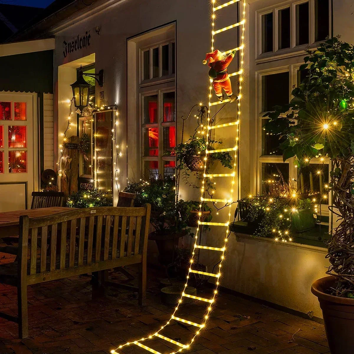 LED Ladder Light for Santa Cla - Home Decor Lighting Tree review and price