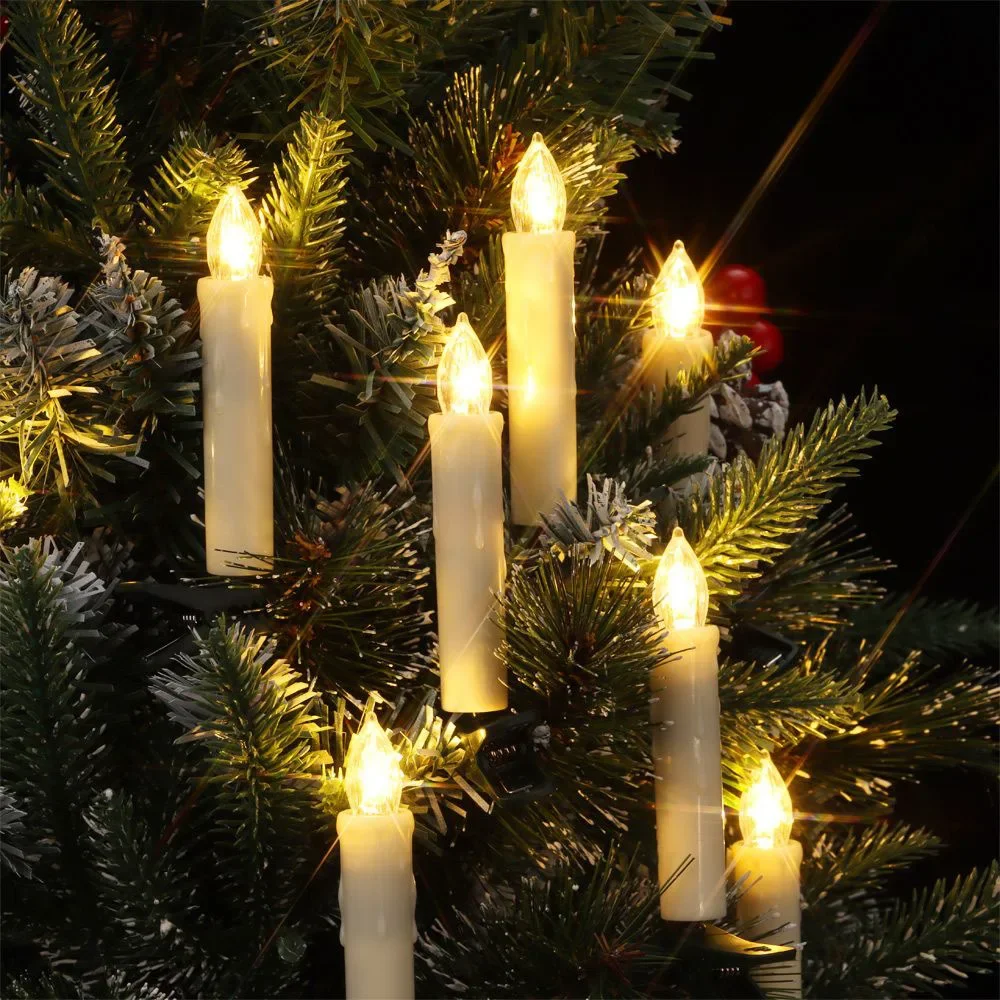 Flameless Taper Candle Lights  - Home Decor Lighting Tree review and price