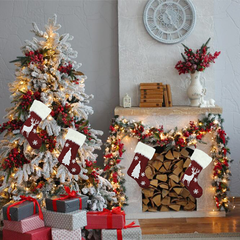 Christmas Socks With Led Light - Home Decor Lighting Tree review and price