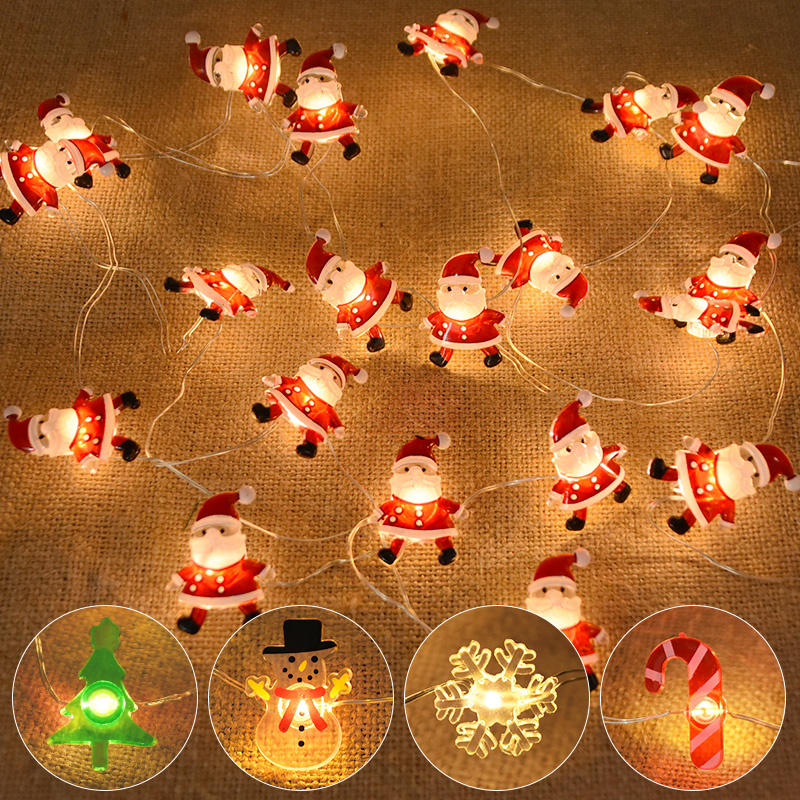2M 20LED Santa Claus Snowflake - Home Decor Lighting Tree review and price