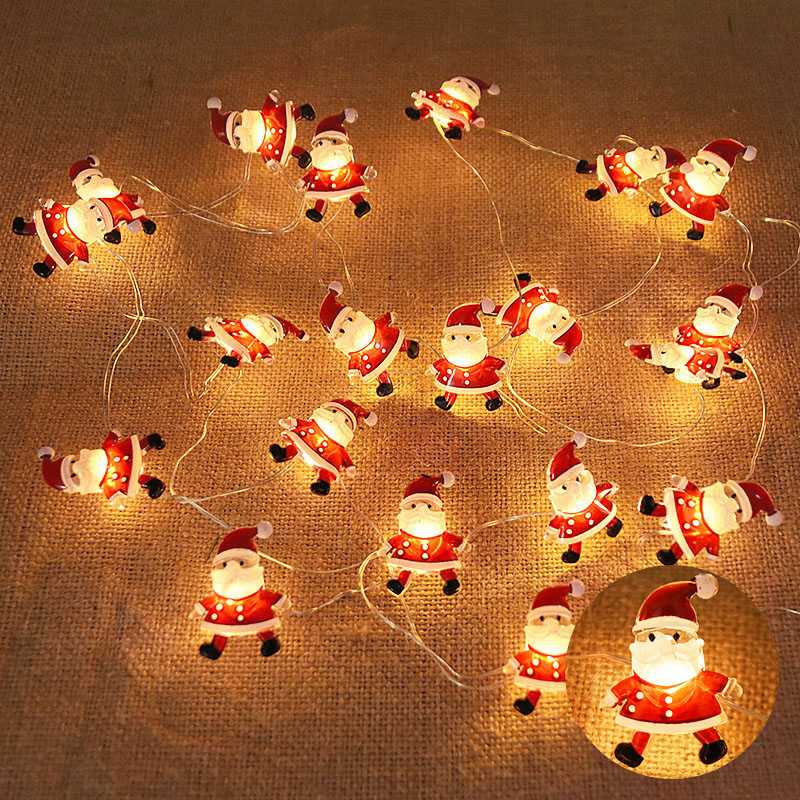 2M 20LED Santa Claus Snowflake - Home Decor Lighting Tree review and price